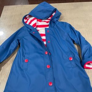Hatley kids rain jacket - size 7